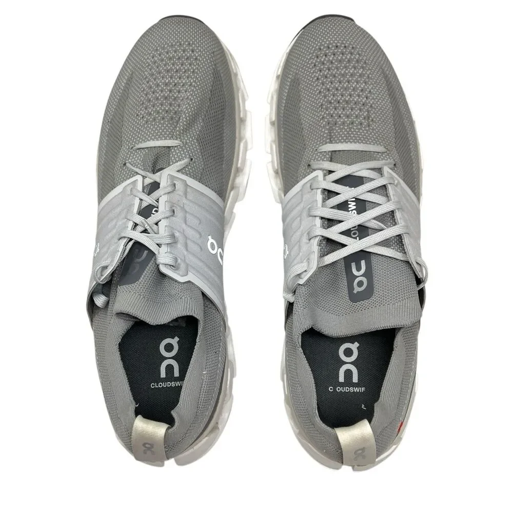 On Cloudswift 3‎ Sneakers Mens 11.5 Gray Lightweight Running Shoes ЗМD10560094